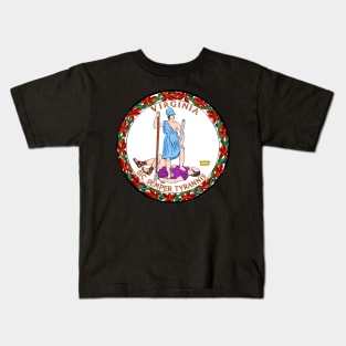 Virginia Coat of Arms Kids T-Shirt